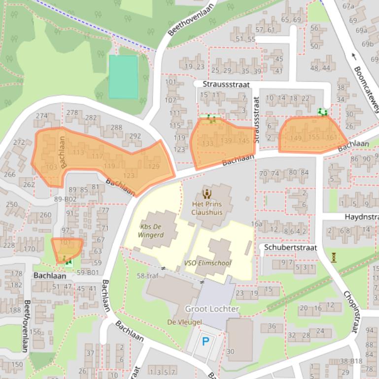 Kaart van postcodegebied 7442JE.