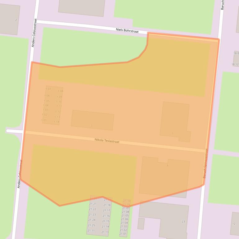 Kaart van postcodegebied 7442PC.