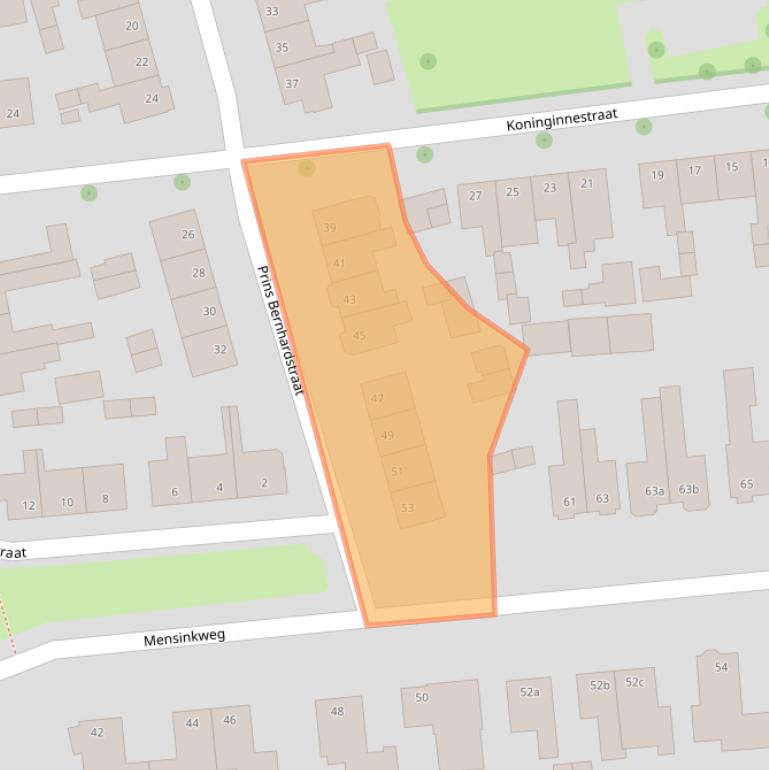 Kaart van postcodegebied 7442SL.