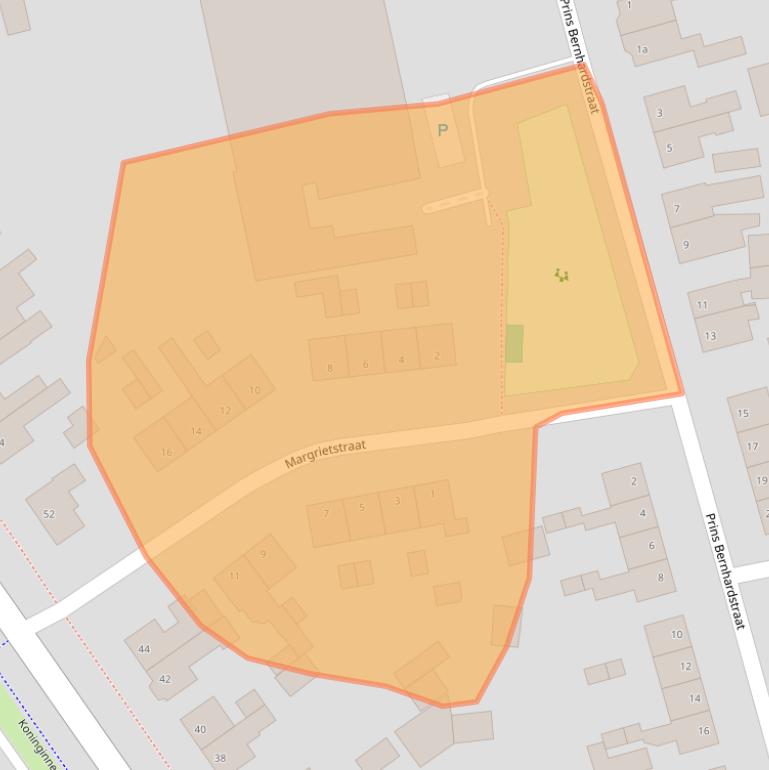 Kaart van postcodegebied 7442SP.