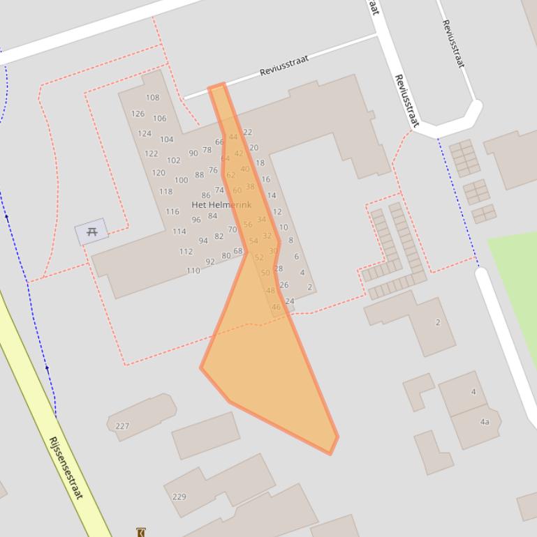 Kaart van postcodegebied 7442TS.