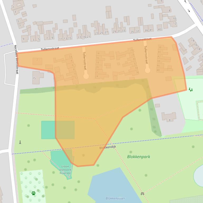 Kaart van postcodegebied 7442TZ.