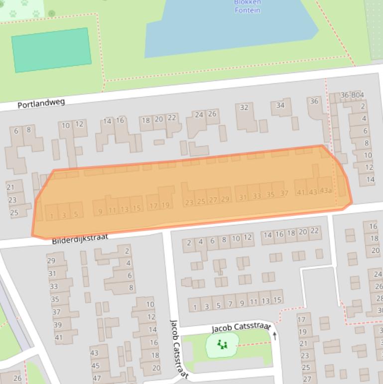 Kaart van postcodegebied 7442VH.