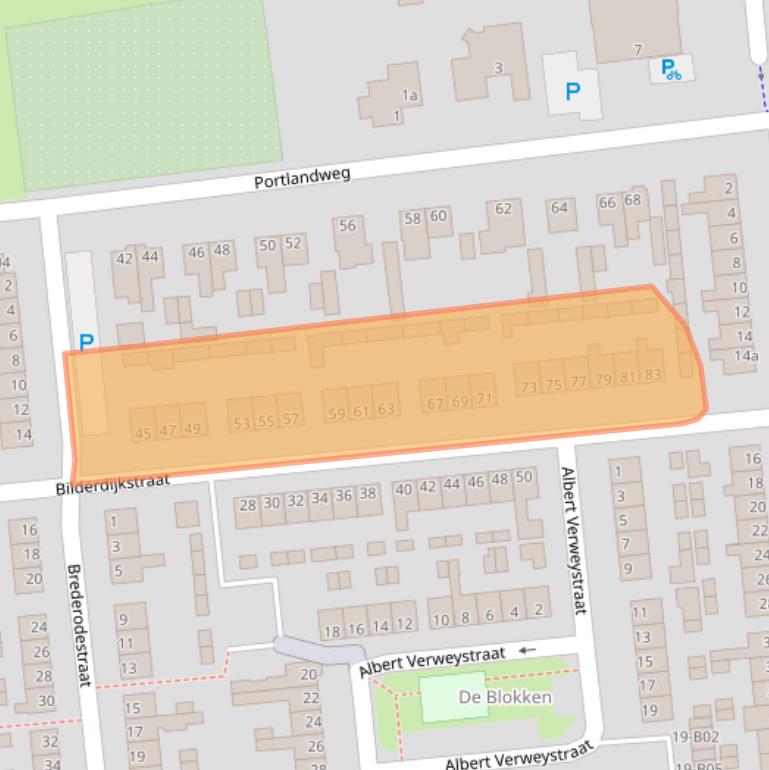 Kaart van postcodegebied 7442VJ.