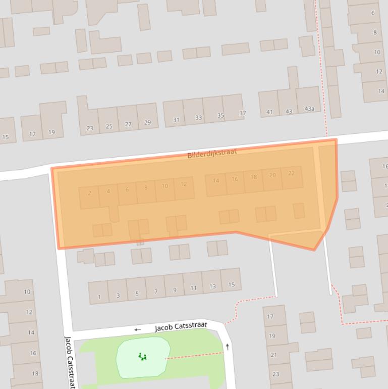 Kaart van postcodegebied 7442VL.