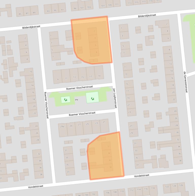 Kaart van postcodegebied 7442WK.