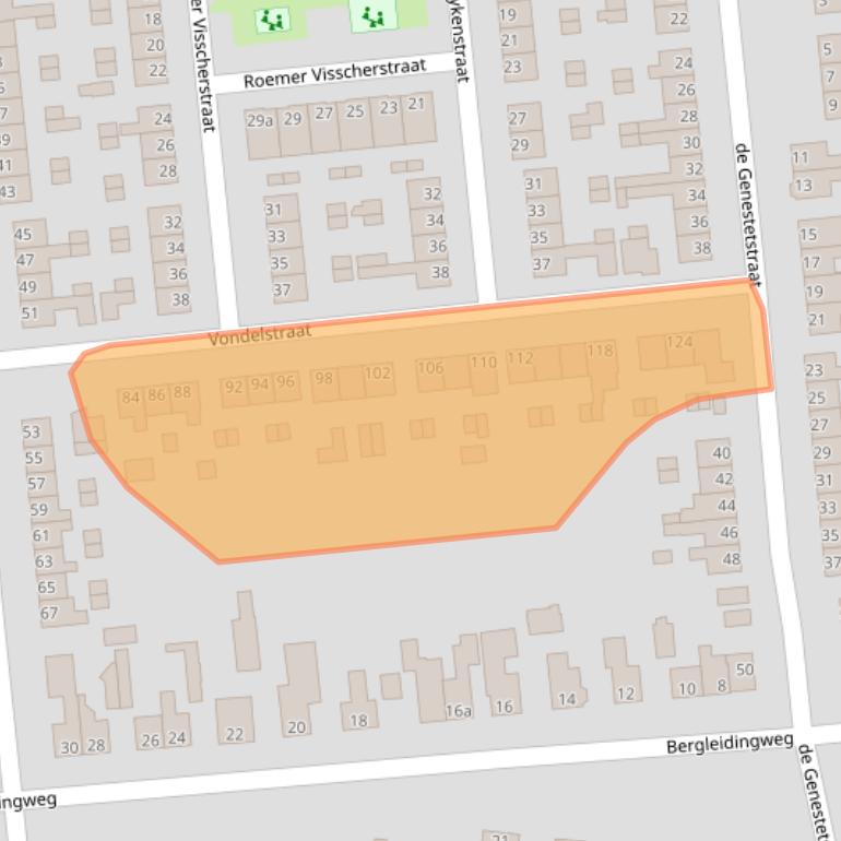 Kaart van postcodegebied 7442WS.