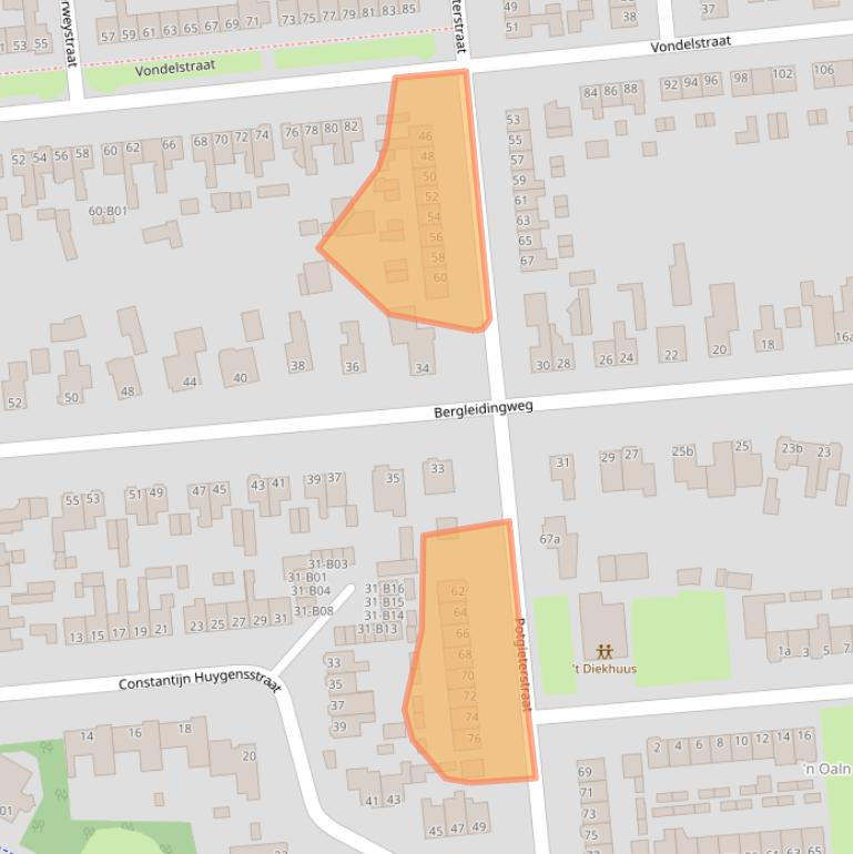 Kaart van postcodegebied 7442XT.