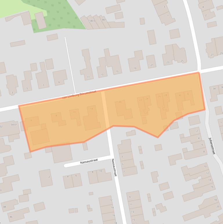 Kaart van postcodegebied 7443CH.