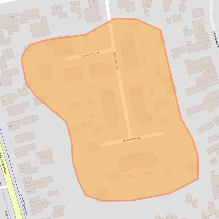 Kaart van postcodegebied 7443CK.