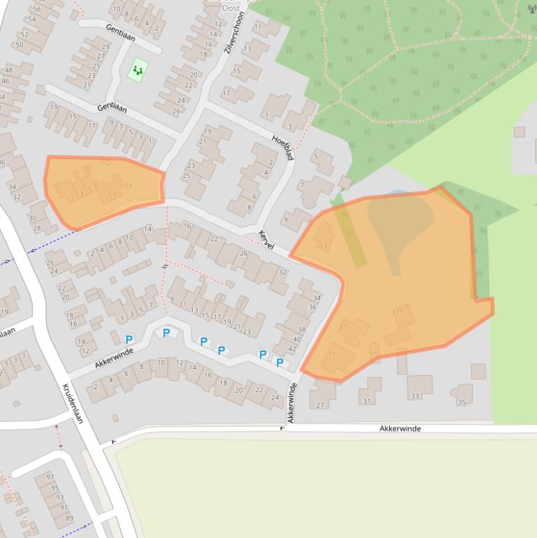 Kaart van postcodegebied 7443GT.