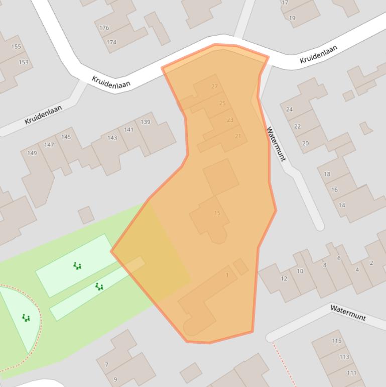 Kaart van postcodegebied 7443JE.