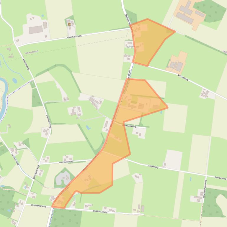 Kaart van postcodegebied 7443SC.