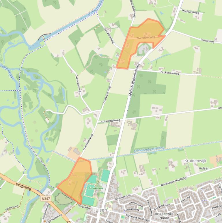 Kaart van postcodegebied 7443SK.