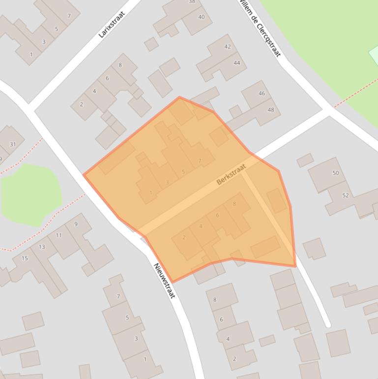 Kaart van postcodegebied 7443XK.