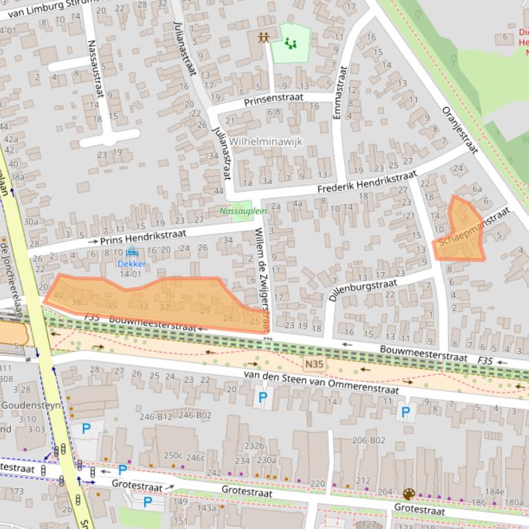 Kaart van postcodegebied 7443ZD.