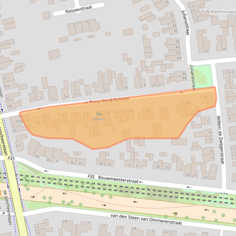 Kaart van postcodegebied 7443ZN.