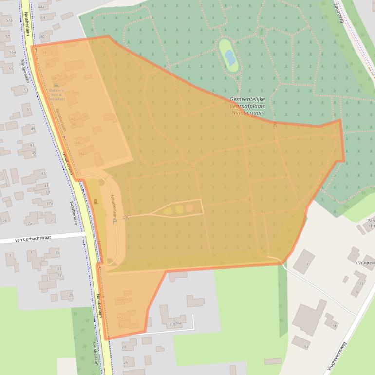 Kaart van postcodegebied 7447AE.