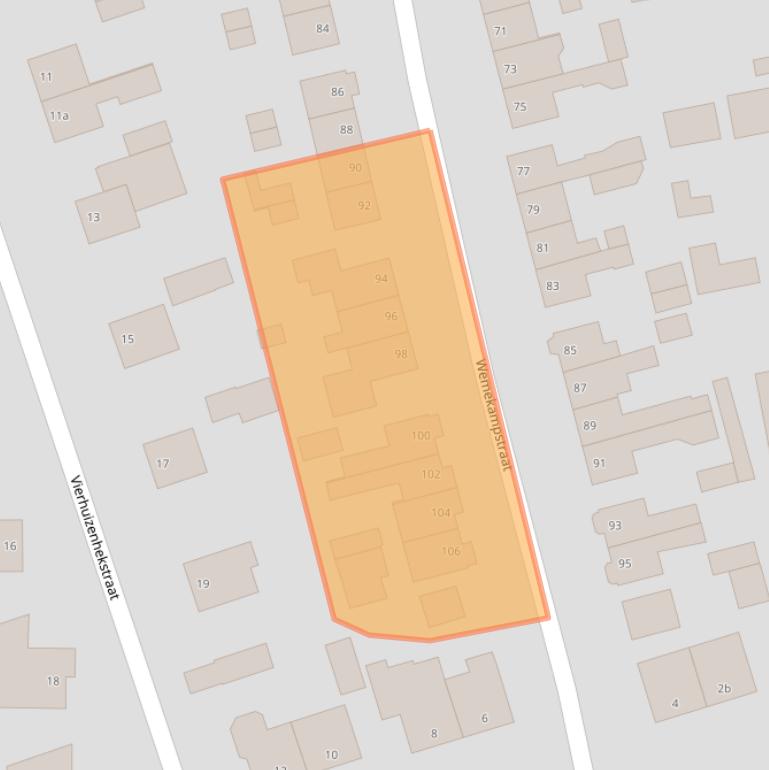 Kaart van postcodegebied 7447JH.