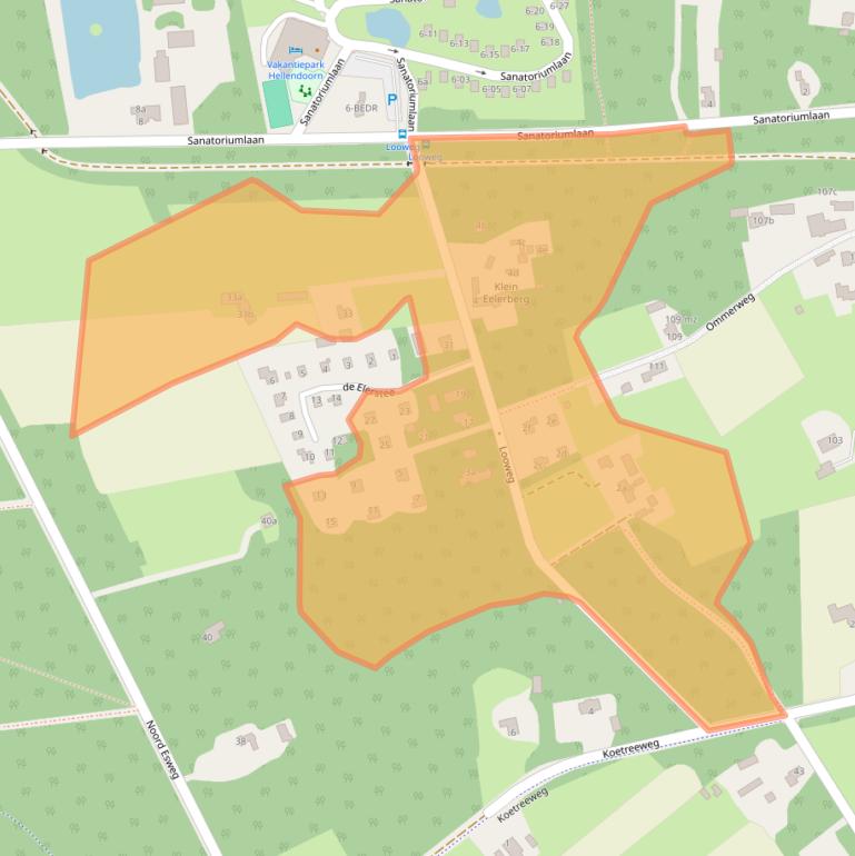 Kaart van postcodegebied 7447PG.