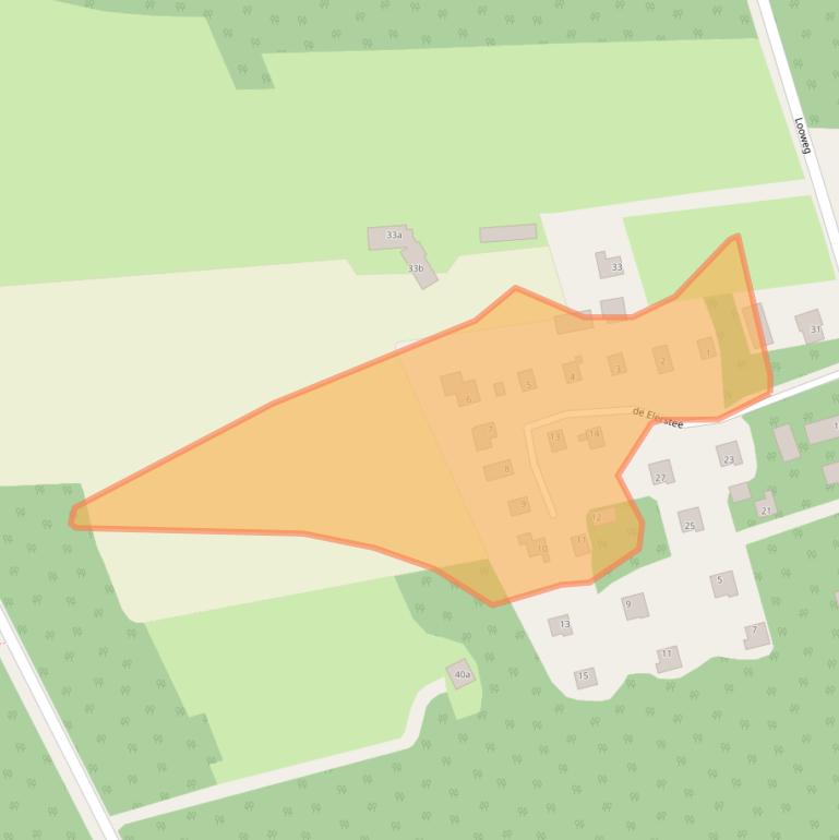 Kaart van postcodegebied 7447PZ.