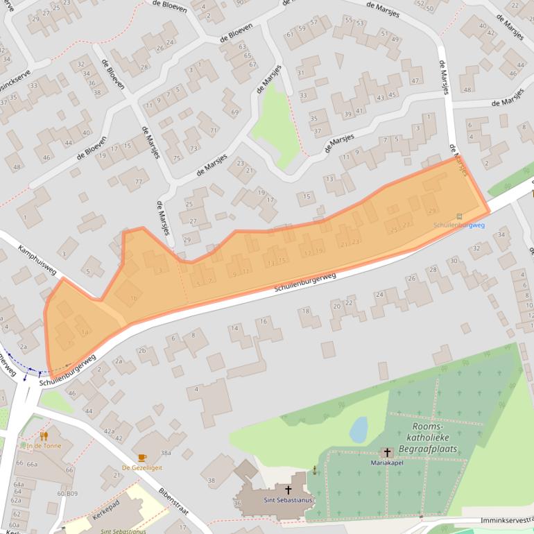 Kaart van postcodegebied 7447RM.