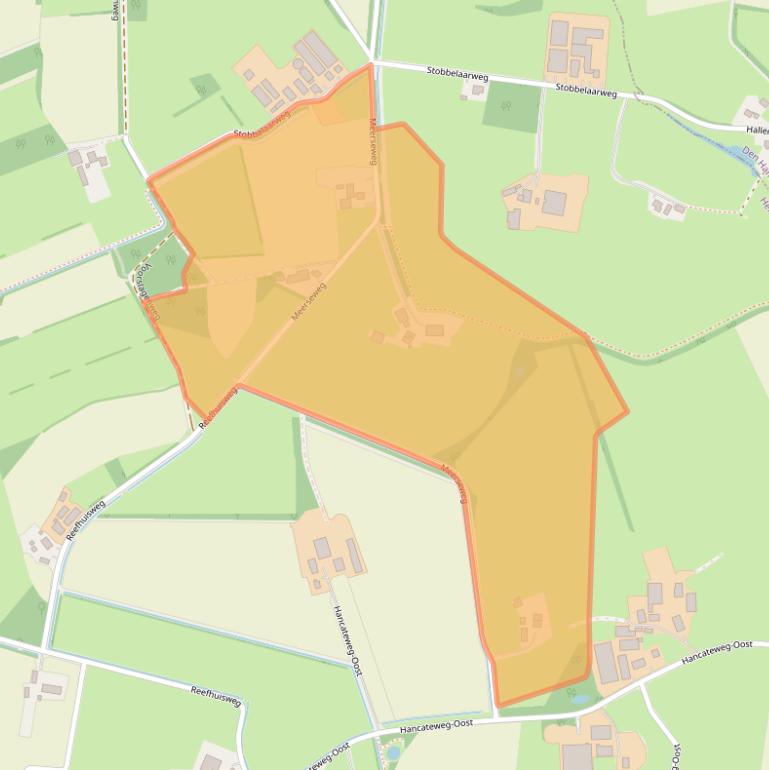 Kaart van postcodegebied 7447TB.