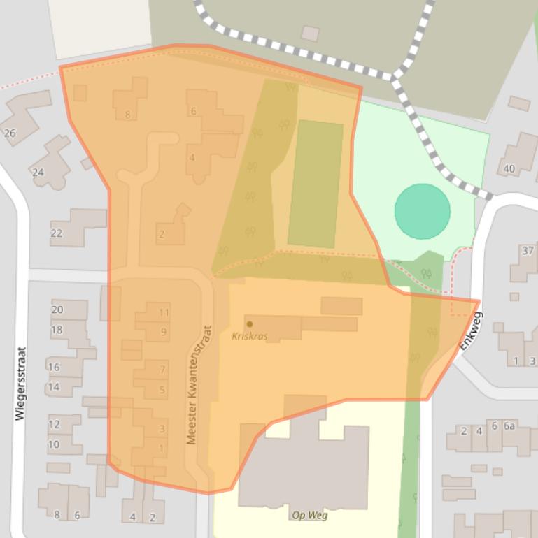 Kaart van postcodegebied 7448AT.