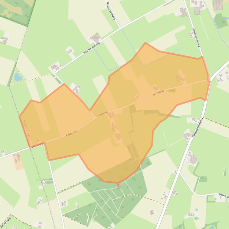 Kaart van postcodegebied 7448PN.