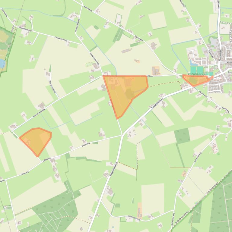 Kaart van postcodegebied 7448PP.