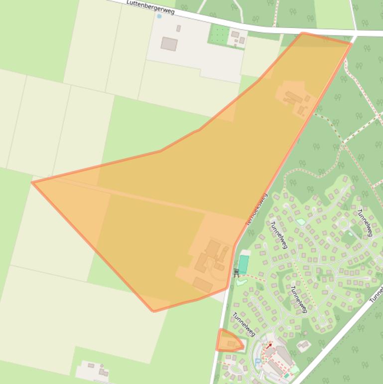 Kaart van postcodegebied 7448RX.