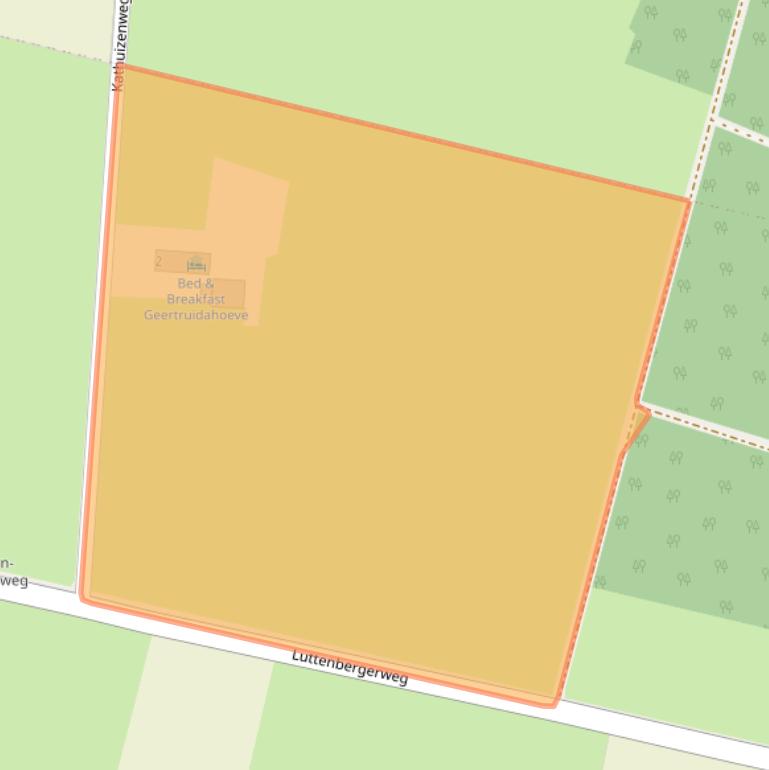 Kaart van postcodegebied 7448SB.