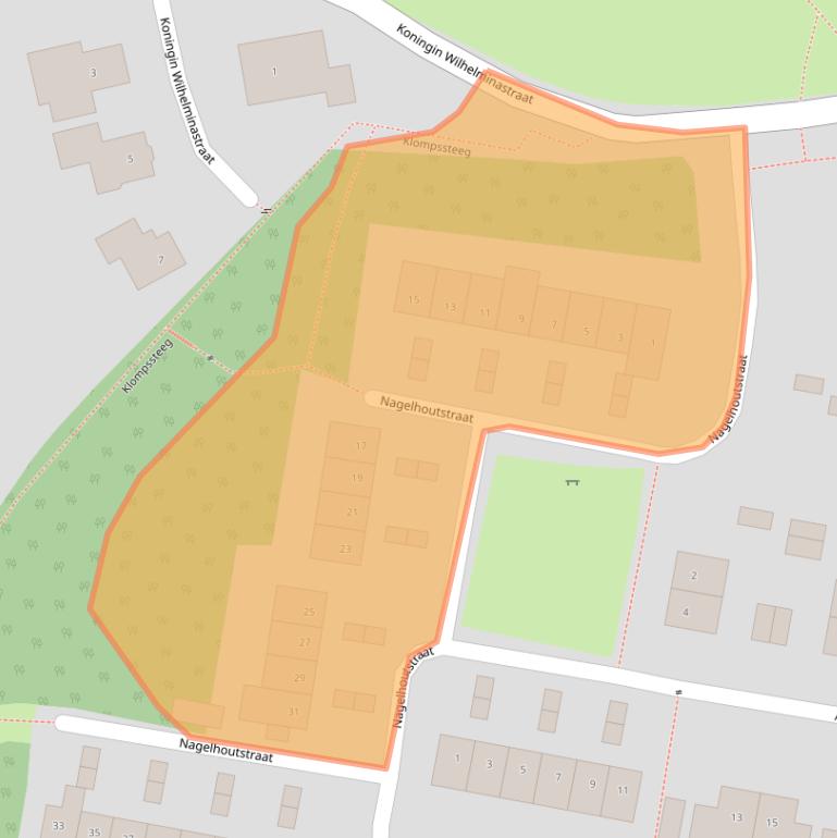 Kaart van postcodegebied 7451EC.