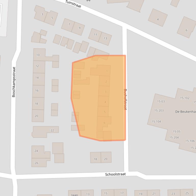 Kaart van postcodegebied 7451EZ.