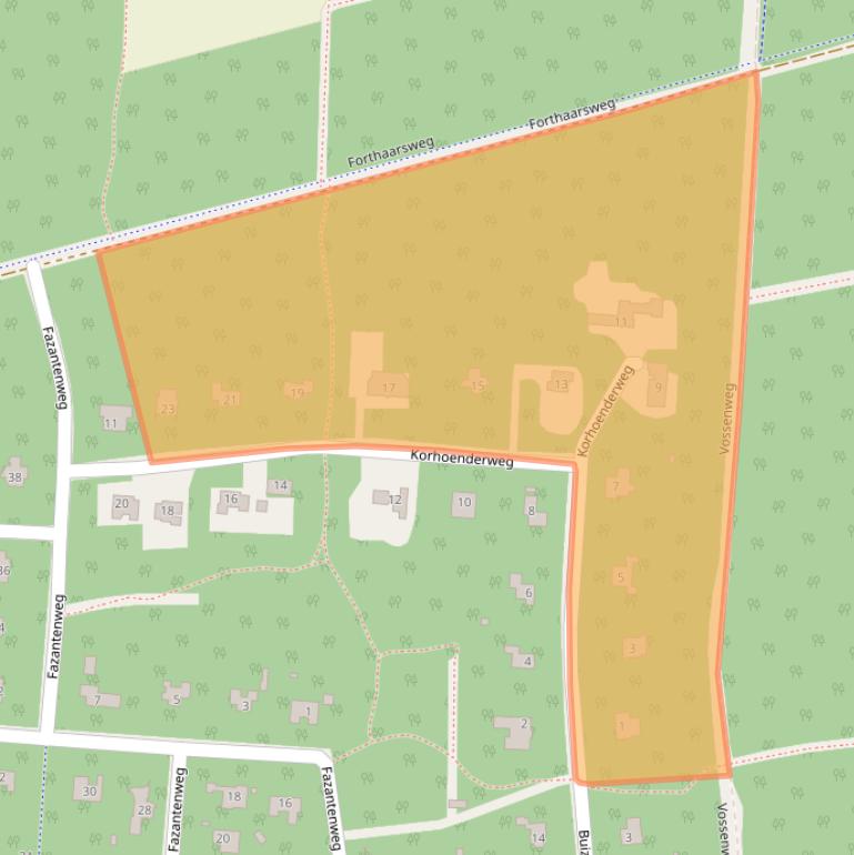 Kaart van postcodegebied 7451HA.