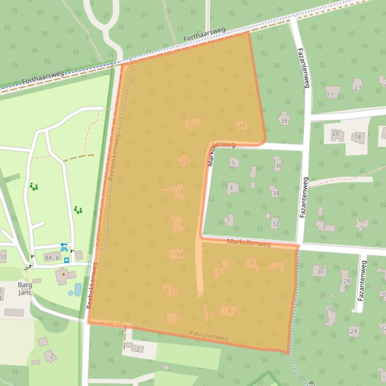 Kaart van postcodegebied 7451HH.