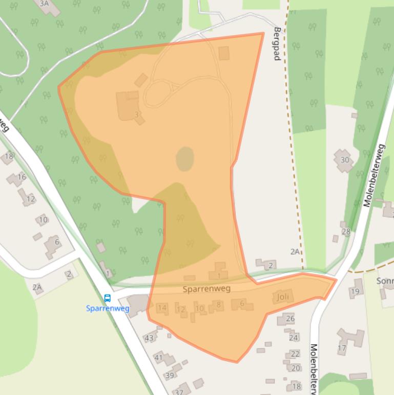 Kaart van postcodegebied 7451JD.