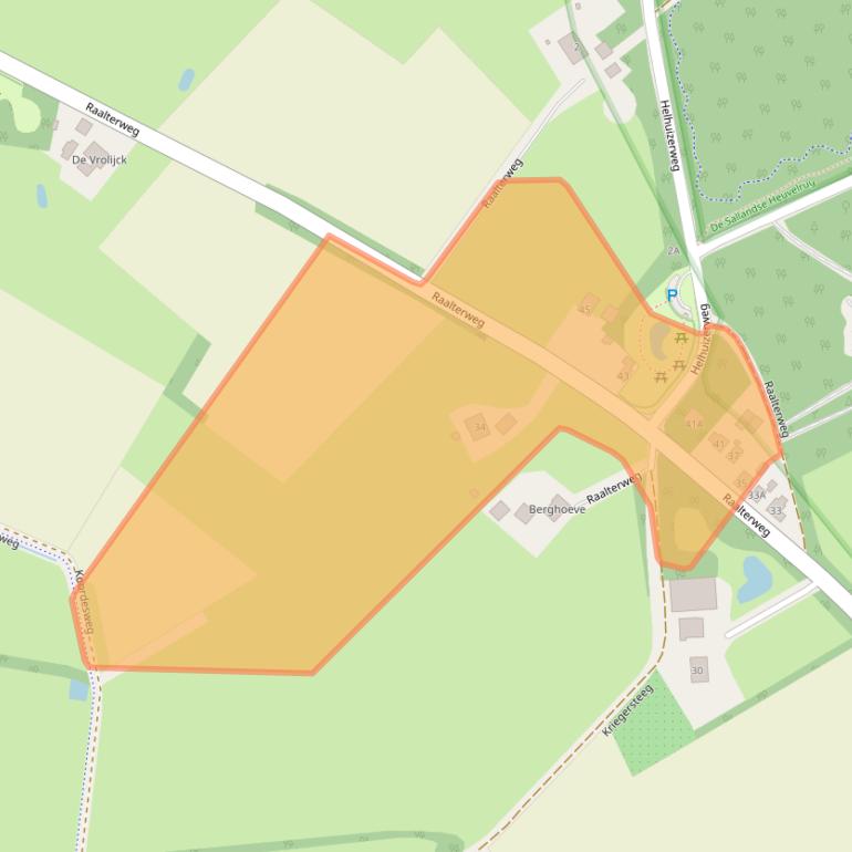 Kaart van postcodegebied 7451KA.