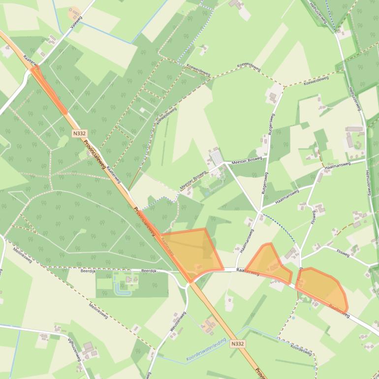 Kaart van postcodegebied 7451KB.