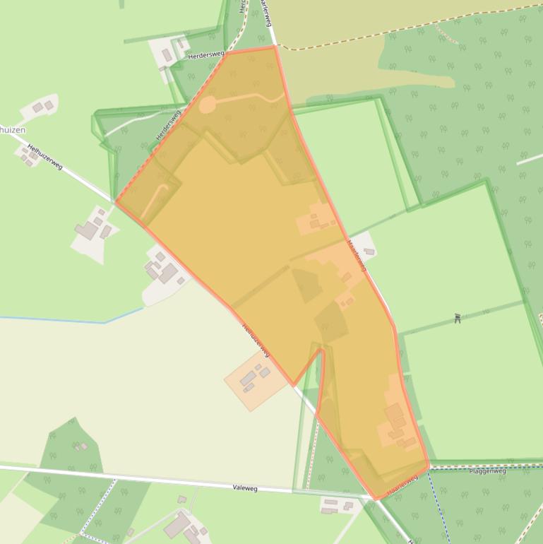 Kaart van postcodegebied 7451KH.
