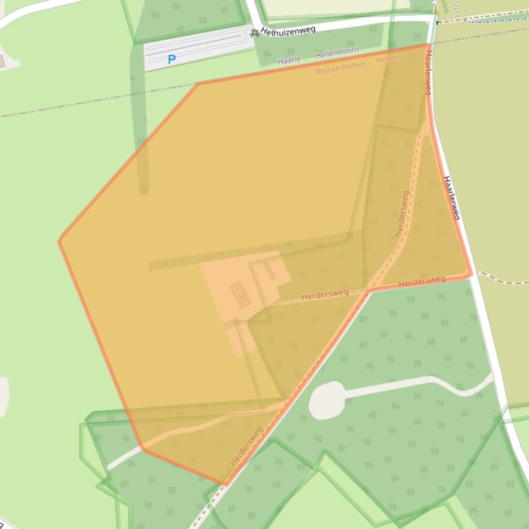 Kaart van postcodegebied 7451KJ.