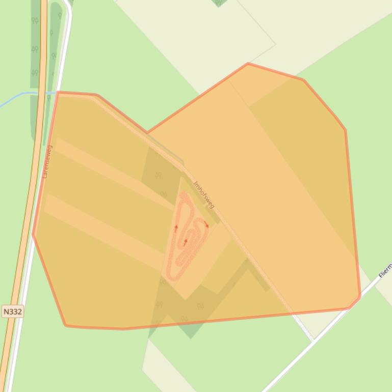 Kaart van postcodegebied 7451NM.