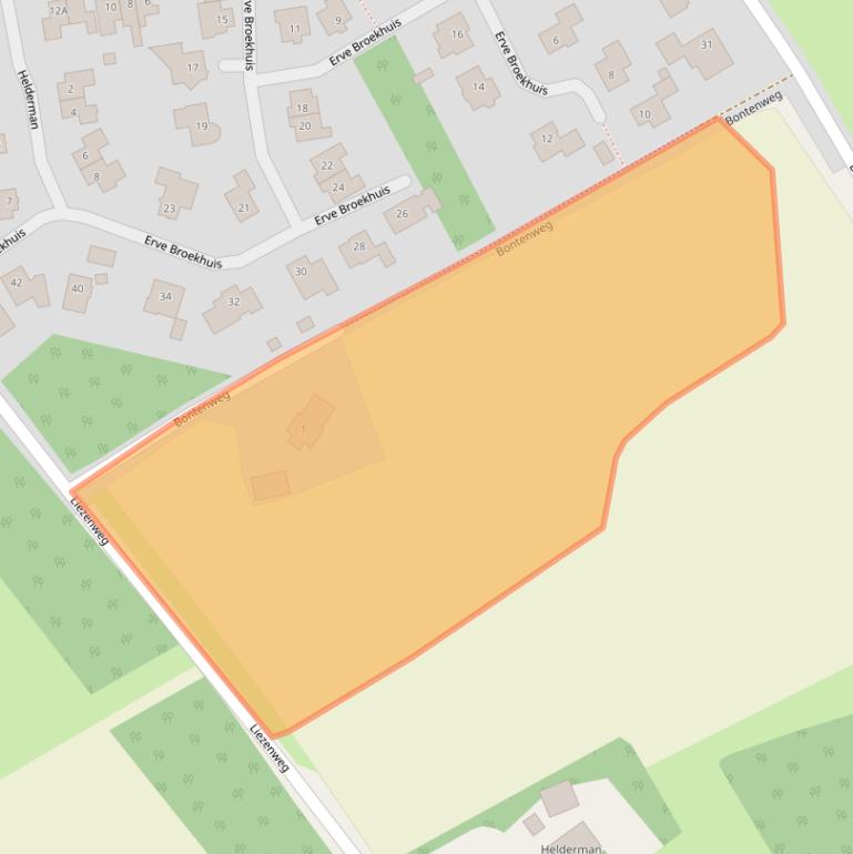 Kaart van postcodegebied 7451NN.