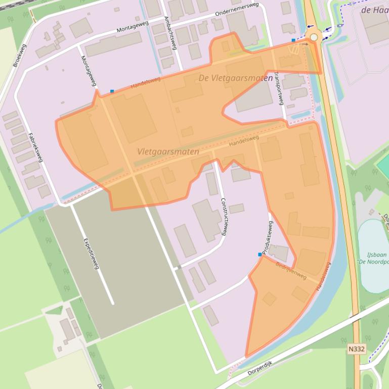 Kaart van postcodegebied 7451PJ.