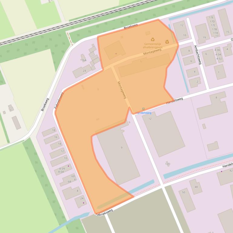 Kaart van postcodegebied 7451PN.