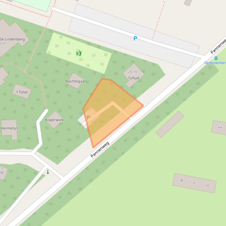 Kaart van postcodegebied 7451TA.