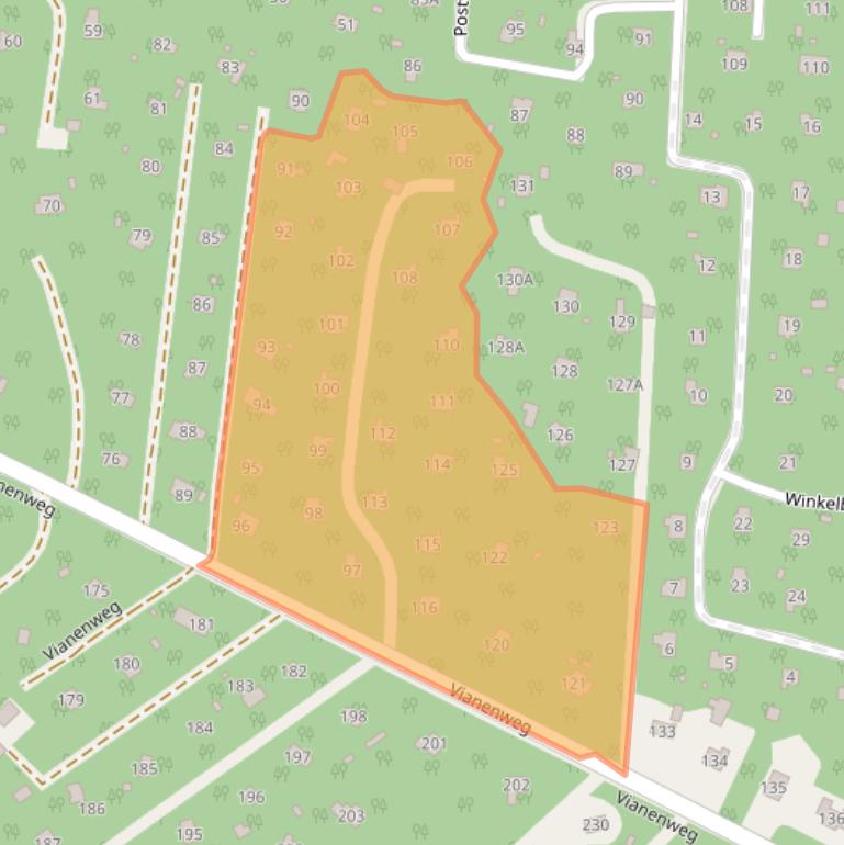 Kaart van postcodegebied 7451TH.