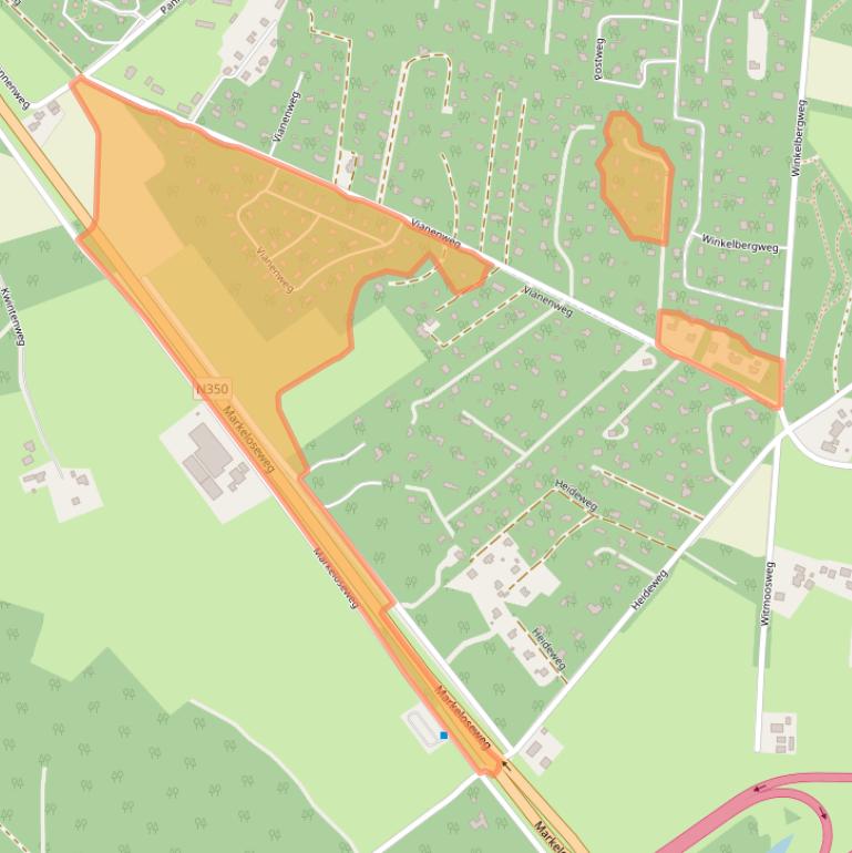 Kaart van postcodegebied 7451TJ.