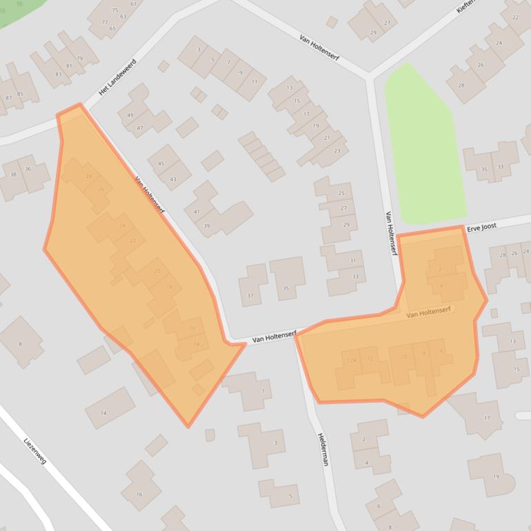 Kaart van postcodegebied 7451VH.