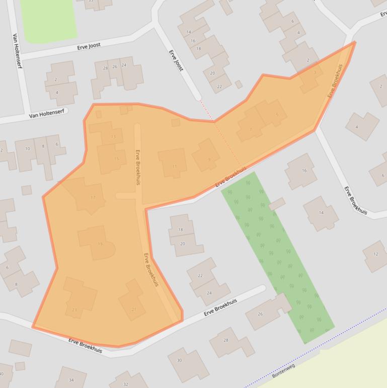 Kaart van postcodegebied 7451VL.